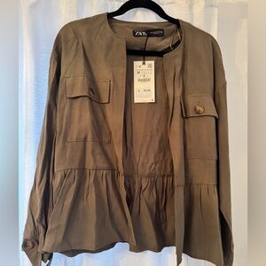 Women’s Zara Peplum Top